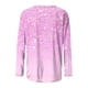 thumbnail image 5 of Blusas Wancir de manga 3/4 para mujer, camisetas casuales de manga tres cuartos, cuello redondo, lindas blusas tipo túnica, blusas de verano para mujer 2024, 5 of 5