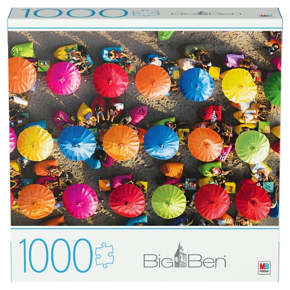 1000-Piece Big Ben Jigsaw Puzzle, Colorful Bali