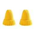 thumbnail image 2 of Jumpingount Sombrero unisex Mezclas de algodón Sólido Cálido HIP HOP Sombreros de punto Hombres Invierno Type7 NO7, 2 of 6