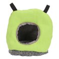 thumbnail image 2 of Nido de pájaro de felpa suave, cálida hamaca para pájaros, jaula redonda para pájaros, hamaca redonda cálida para pájaros diseñada para durar, 2 of 12