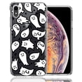 thumbnail image 1 of MUNDAZE Apple iPhone XR Kawaii Manga Cute Halloween Ghosts Spirits Design Double Layer Phone Case Cover, 1 of 3