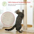 thumbnail image 4 of Adjustable 236-258cm Height Cat Tree with Condo Scratching Post Large Cat Tower rascadores de gato Cat Accessories Pet Cat Toys ShopWise Round, 4 of 8