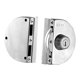 thumbnail image 3 of Cerradura de puerta de vidrio, cerradura de seguridad para puerta de 10 a 12 mm de espesor, resistente acero inoxidable con llave, sin perforaciones,, 3 of 9