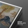 thumbnail image 6 of Framed Canvas Wall Art Set of 2 Abstract Country Landscape Prints for Living Room Decoration - 16"x24"x2 WHITE, 6 of 8