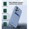 thumbnail image 2 of Compatible with Redmi Note 12 Pro Plus Case with Card Holder Shockproof Phone Cases for Xiaomi Redmi Note 12 Pro Plus Anti-Scratch Silicone TPU Redmi Note 12 Pro Plus Cases (Grey), 2 of 13