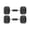10 lb, Pair, variant on HANDBODE Hex Rubber Dumbbells, Non-Slip Handle Design for Secure & Comfortable Grip, Hand Weights for Strength Training and Home Gym / Pair of 17.5 lb