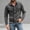 Black, variant on Men's Western Snap Button Long Sleeve Denim Shirt, Lightweight Stretchy Fabric, Casual & Outdoor Wear, Available in Multiple Colors