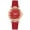Red-1, variant on Watches for Women with Wind Watch Multicolour Rainbow Pattern Watches for Men Leather Band Watch Light Wind Up Wrist Watches Silicone Watch Band