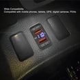 thumbnail image 3 of USB Port Charging Socket, Dual USB Port  Socket QC3.0 Fast Charge Charging Outlet Power Adapter For FJ Cruiser Fortuner Hilux Tacoma, 3 of 8