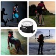 thumbnail image 2 of Luz de la bicicleta USB, recargable Super brillante luz de la bicicleta, delantera y trasera luces de la bicicleta, impermeable - Blanco Sunnimix luz de bicicleta, 2 of 7