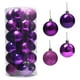 thumbnail image 2 of Fiudx Adornos Navideños, Plástico Irresponsables, Adornos de Árboles Festivos, Adornos de Guirnaldas, Fiestas y Bodas, Diseño Apto de Toda La Familia, Opciones de Tamaño de 4 Cm, 2 of 2