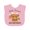 AD-Pink, variant on Inktastic Little Farmer Birthday Boys or Girls Baby Bib