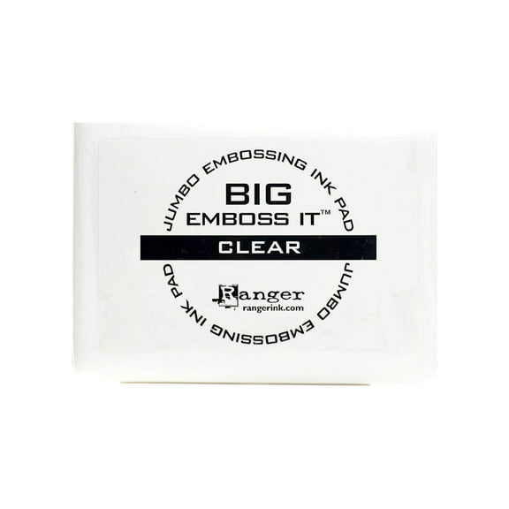 Emboss It big pad, clear, 6 5/8 in. x 4 7/8 in. (pack of 2)