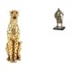 thumbnail image 1 of Estatua De Guepardo De Caballero Dorado, Centro De Mesa Decorativo Europeo, Adorno De Mesa Para La Entrada De La Oficina, Sala De Estar, Decoración Del Hogar, 1 of 8
