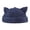 Blue, variant on Adjustable Cat Ear Polyester Beanie Hat Unisex