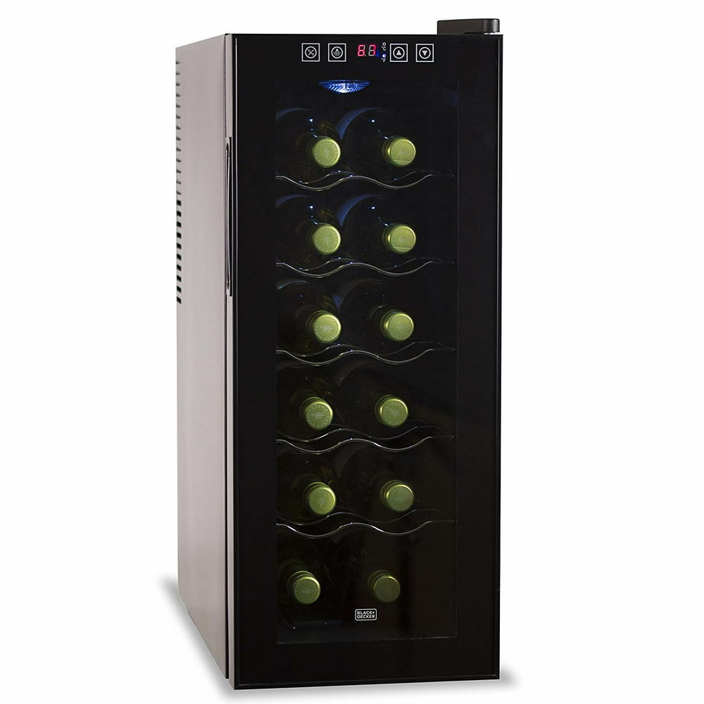 BLACK+DECKER BWT12TB Wine Cellar (12Bottle Capacity)