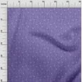 thumbnail image 3 of oneOone Rayon Violet Fabric Stars Sewing Material Print Fabric By The Yard 56 Inch Wide, 3 of 5