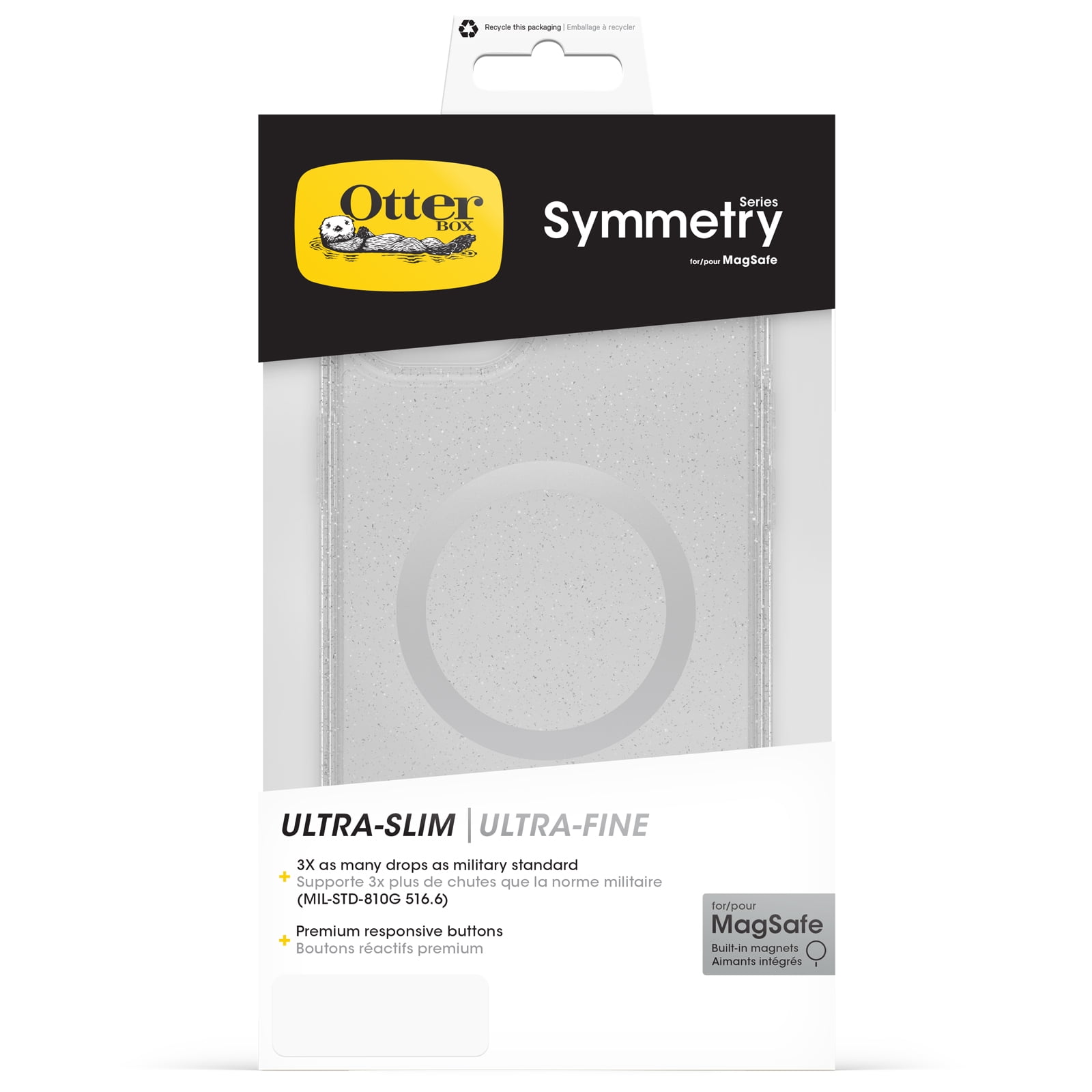 OtterBox Symmetry Series for MagSafe Case for Apple iPhone 15 Plus and iPhone 14 Plus - Stardust