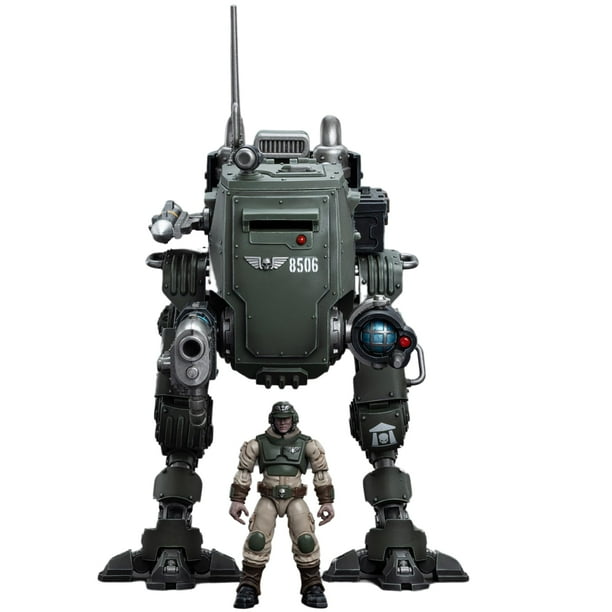 Figura de acción JOYTOY Astra Militarum Cadian Armored Sentinel