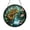 Acrylic 3.5 Inch, variant on Anaconda Snake Stained Glass Style Suncatcher Window Hanging, Tropical Jungle Reptile Art Decor, Exotic Forest Inspired Animal Ornament for Nature Themed Home Accent, Gift for Reptile Lovers