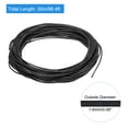 thumbnail image 2 of Silicone Wire 24AWG 24 Gauge Flexible Tinned Copper Standard High-Temperature Hookup Wire Black 30m/98.4ft, 2 of 6