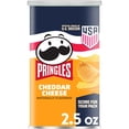 thumbnail image 2 of Pringles Cheddar Cheese Potato Crisps Chips, Lunch Snacks, 2.5 oz Canister, 2 of 9