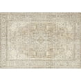 thumbnail image 1 of Ahgly Company Machine Washable Indoor Rectangle Traditional Light French Beige Brown Area Rugs, 8' x 10', 1 of 7