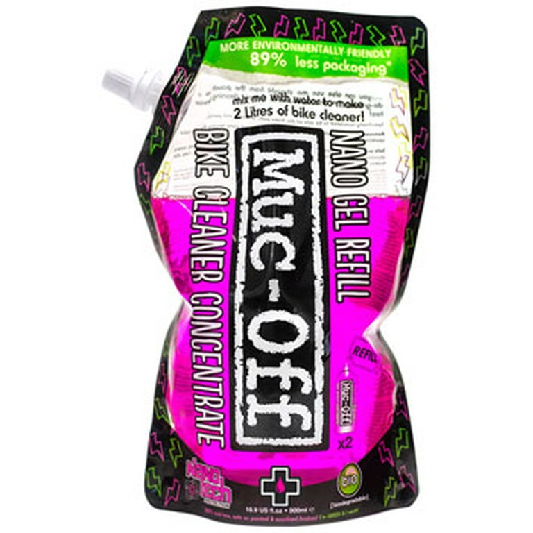 Muc-Off Nano Tech Gel Concentrate Cleaner: 1L Bottle