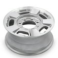 thumbnail image 3 of Part Synergy Replacement for Wheel For 2011-2019 Chevy Silverado 2500 Silver 17x7.5 Inch Aluminum Rim, 3 of 3