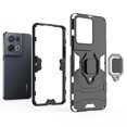 thumbnail image 4 of For Oppo Reno8 Pro 5g Tpu + Pc Drop-resistant Phone Case Ring Kickstand Protective Cover - Black, 4 of 5