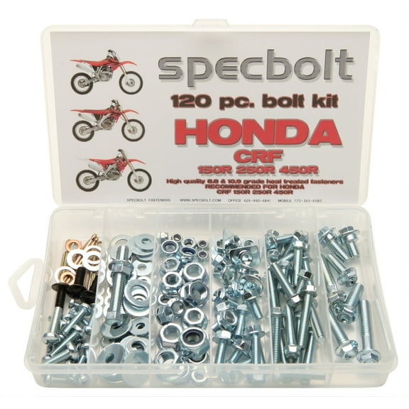 Honda CRF Models 120Pc Maintenance Bolt/Fastener Kit