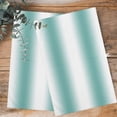 thumbnail image 4 of Aqua Teal White Ombre Kitchen Towels Set of 4, Water Absorbent Dish Towel, Modern Abstract Art Farmhouse Gradient Decorative Hand Towels - Quick Drying Cloth for Cooking Baking, 18x28 Inch, 4 of 8