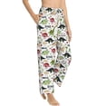 thumbnail image 2 of Xecao Dinosaur Women's Straight Lounge Pajama Pants: The Epitome of Relaxed Sleepwear, 2 of 9