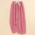 thumbnail image 3 of HomeGardon Pants for Women Women's Casual Elastic Waist Wide Leg Pants,Free Size, 3 of 3