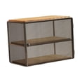 thumbnail image 3 of Organizador de escritorio, caja de almacenamiento para tazas, caja de almacenamiento apilable para suministros de maquillaje 35cmx26cmx30cm, 3 of 9