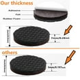 thumbnail image 4 of Non slip furniture pads-24 PCs 2inch(50.8mm) furniture grippers, non skid for furniture legs, self adhesive rubber furniture feet, anti skid furniture hardwood floor protector keep furniture in place!, 4 of 7