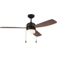 thumbnail image 2 of Litex - Ausmus - 3 Blade Ceiling Fan with Light Kit-15.75 Inches Tall and 52, 2 of 4