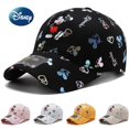thumbnail image 2 of Disney new mickey moda casual hombres y mujeres gorra de béisbol de dibujos animados mickey bordado ajustable moda dibujos animados sombrero para el sol hola suerte  unisex, 2 of 2