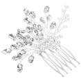 thumbnail image 2 of Miangastore Bridal Hair Comb Rhinestone Bride Headpiece Bridesmaid Hair Piece Wedding Hair Accessory, 2 of 9