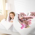 thumbnail image 4 of Feelyou Cute Cowgirl Boot Full Size Comforter Sets, Pink Bowknot Flower Bedding Sets, 3pcs, 4 of 8