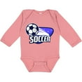 thumbnail image 3 of Inktastic Soccer Stars Boys or Girls Long Sleeve Baby Bodysuit, 3 of 5