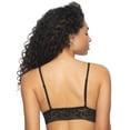 thumbnail image 3 of Felina | Super Stretchy Lace Triangle Bralette (Black, Medium), 3 of 3