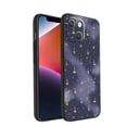 thumbnail image 1 of Compatible with iPhone 14 Phone Case, Navy-and-Gold-Celestial-1 Case Silicone Protective for Teen Girl Boy Case for iPhone 14, 1 of 1