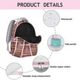 thumbnail image 4 of Bohemian Style Laptop Backpack - Vintage Ethnic Design, 17" Sleeve, Durable Oxford Fabric, Roomy Daypack for Students & Professionals, 4 of 6