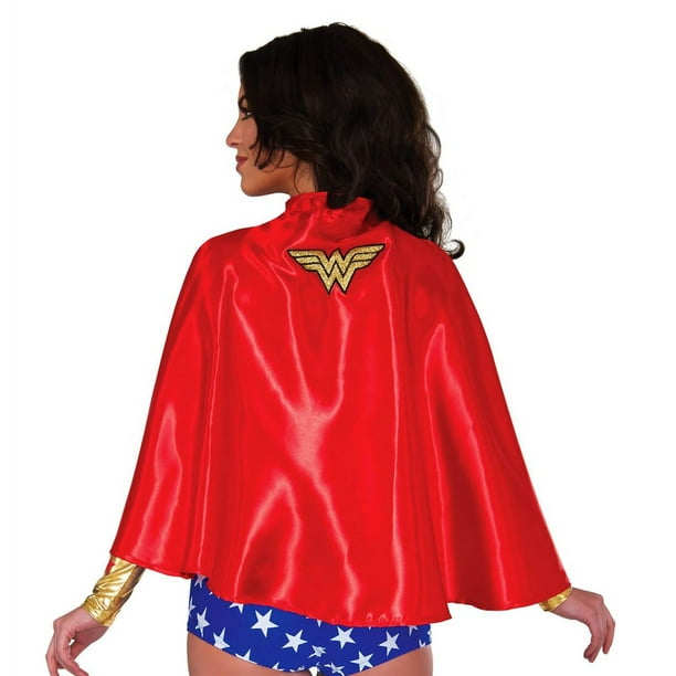 DC Comics Wonder Woman Costume Cape Adult One Size 