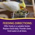 thumbnail image 4 of 3-D Pet Products Premium Cockatiel Mix Bird Food Seeds, with Probiotics, 9 lb. Bag, 4 of 11