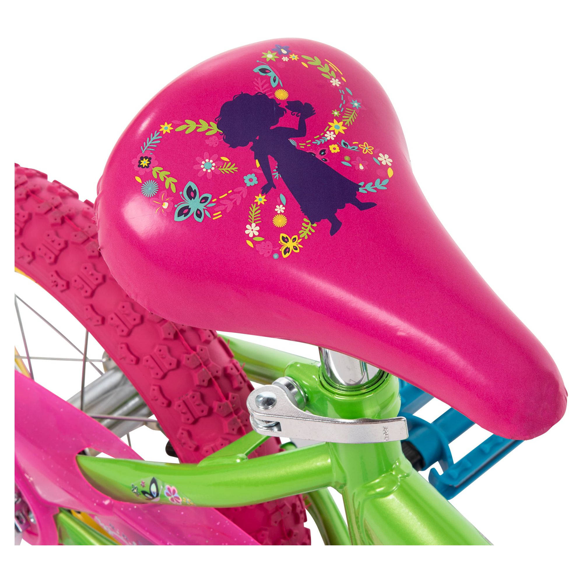 Disney Encanto 12-inch Bike for Girls, Ages 3+ Years, Pink/Green/Blue ...