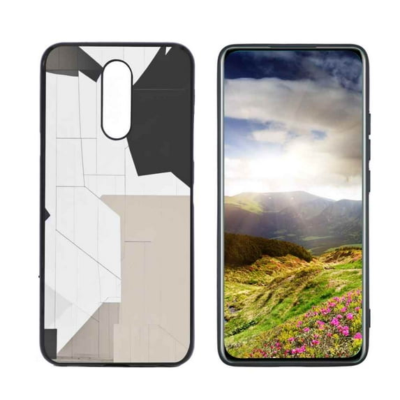 Compatible with LG Xpression Plus 2 Phone Case, Minimalism-172 Case Men Women, Flexible Silicone Shockproof Case for LG Xpression Plus 2