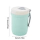 thumbnail image 3 of Vaso de desayuno con aislamiento de doble pared | Botella de agua de plástico apta para microondas con tapa antiderrames y asa | Taza de viaje con retención de calor para bebidas frías y calientes,, 3 of 6