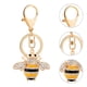 thumbnail image 4 of 1 pieza llavero creativo llavero de abeja de coche colgante de bolso de moda (dorado), 4 of 5